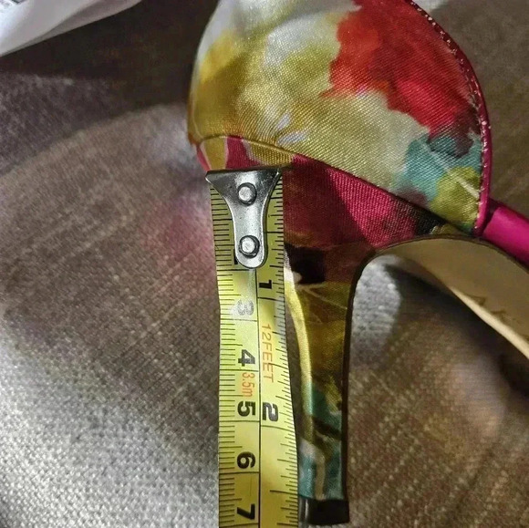 Anne Klein Catherine Floral Coquette Girl Cottagecore Feminine Spring Party 7.5 - Picture 6 of 6